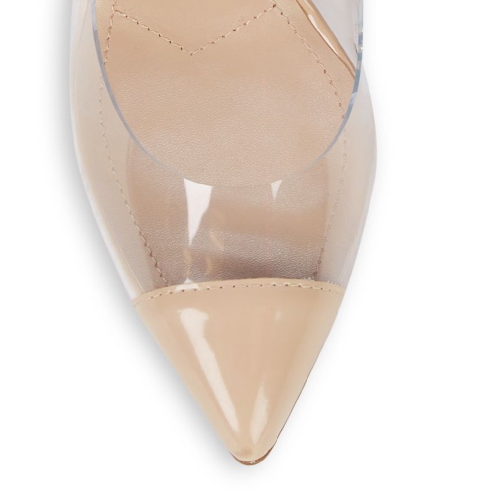 slingback pumps nude